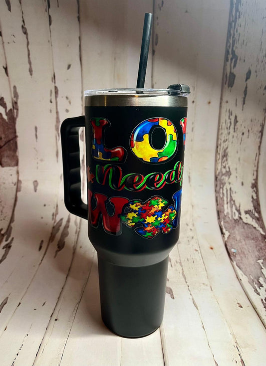 Autism Awareness 40oz Tumbler