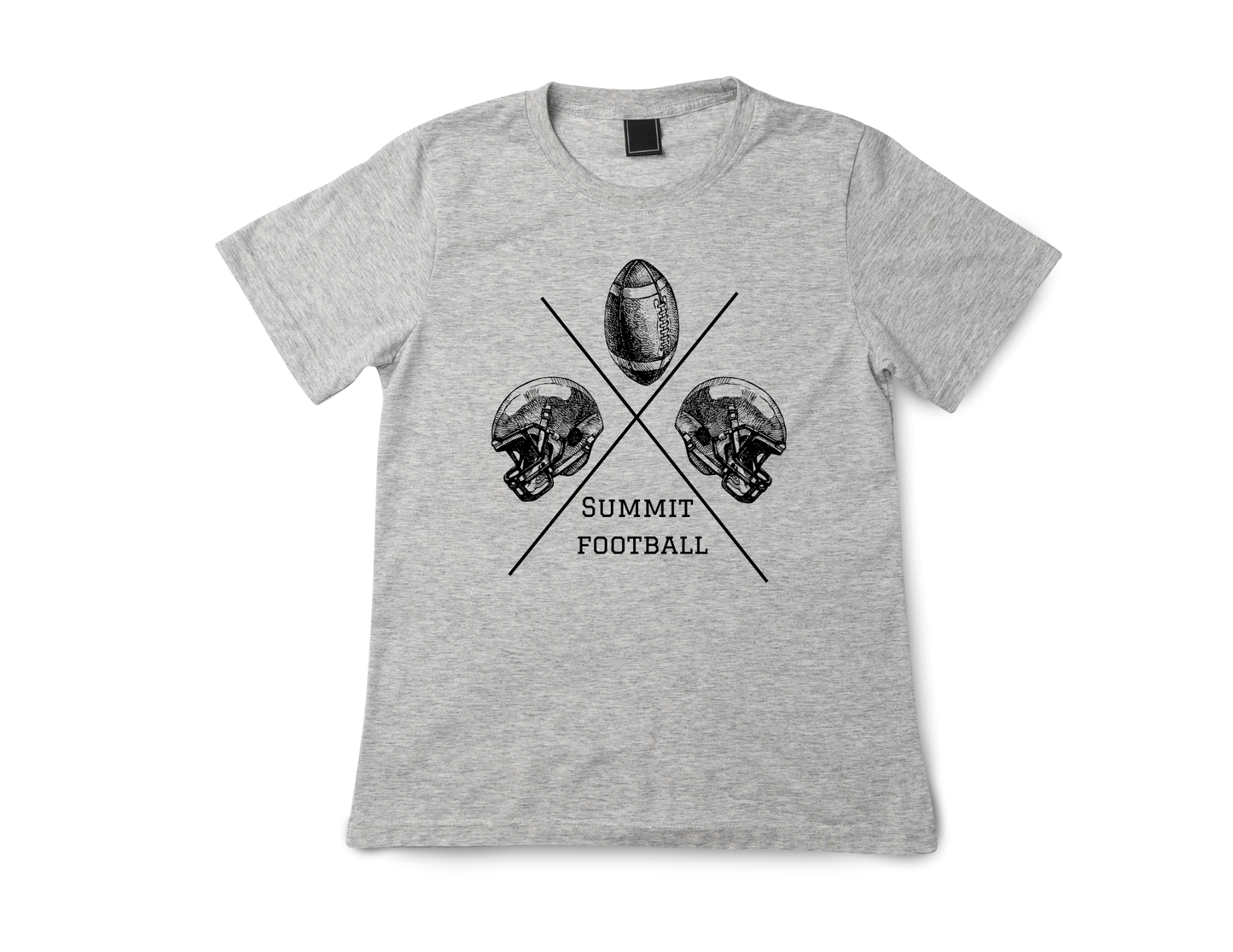 Summit Football Grey T-shirt/Hoodie/Sweatshirt