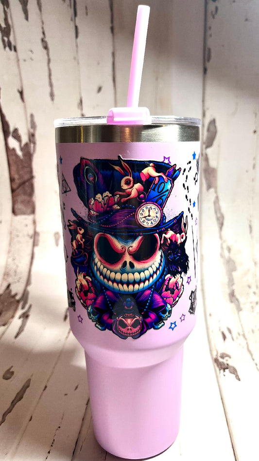 Skeleton Halloween 40oz Tumbler