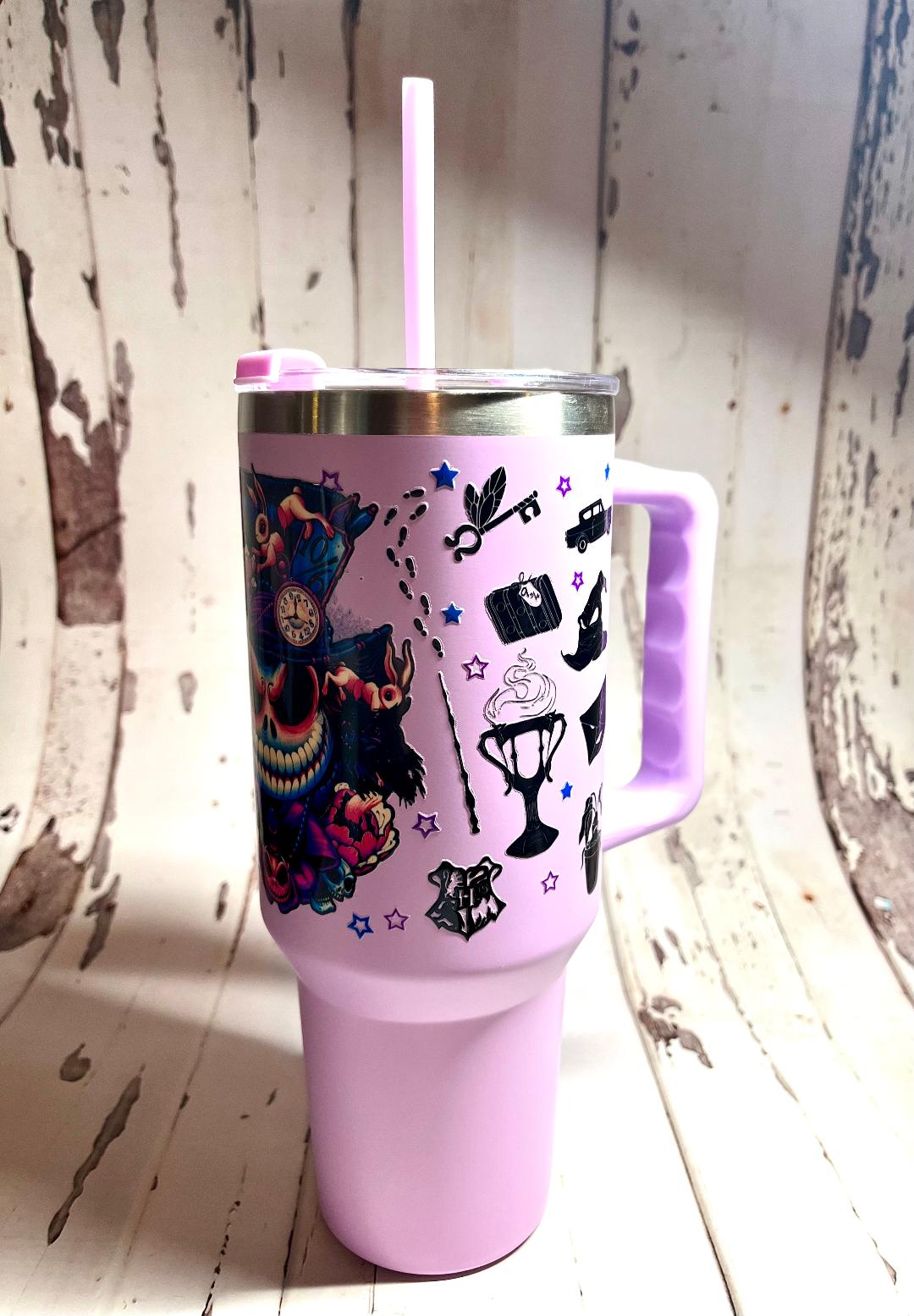 Skeleton Halloween 40oz Tumbler