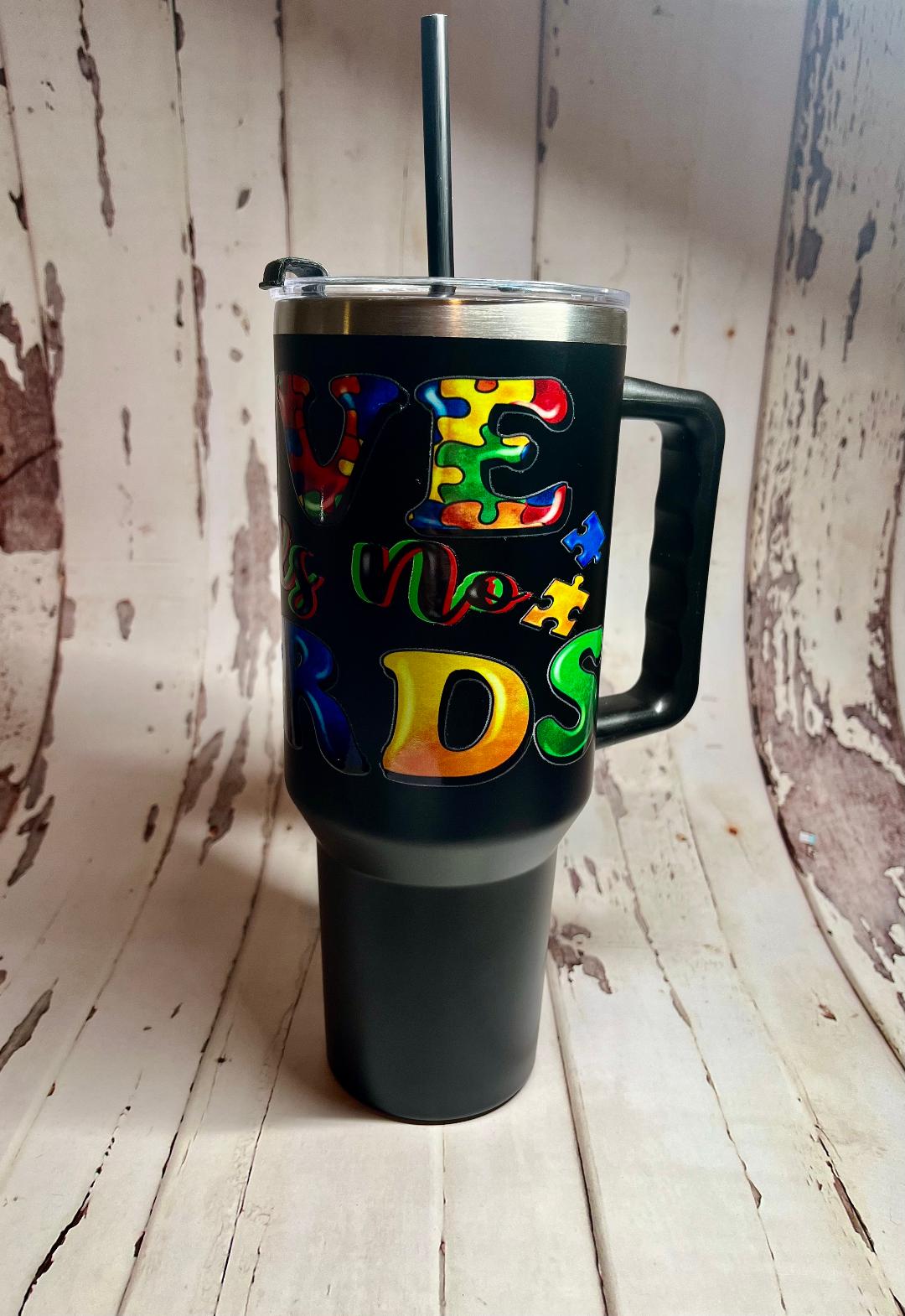 Autism Awareness 40oz Tumbler