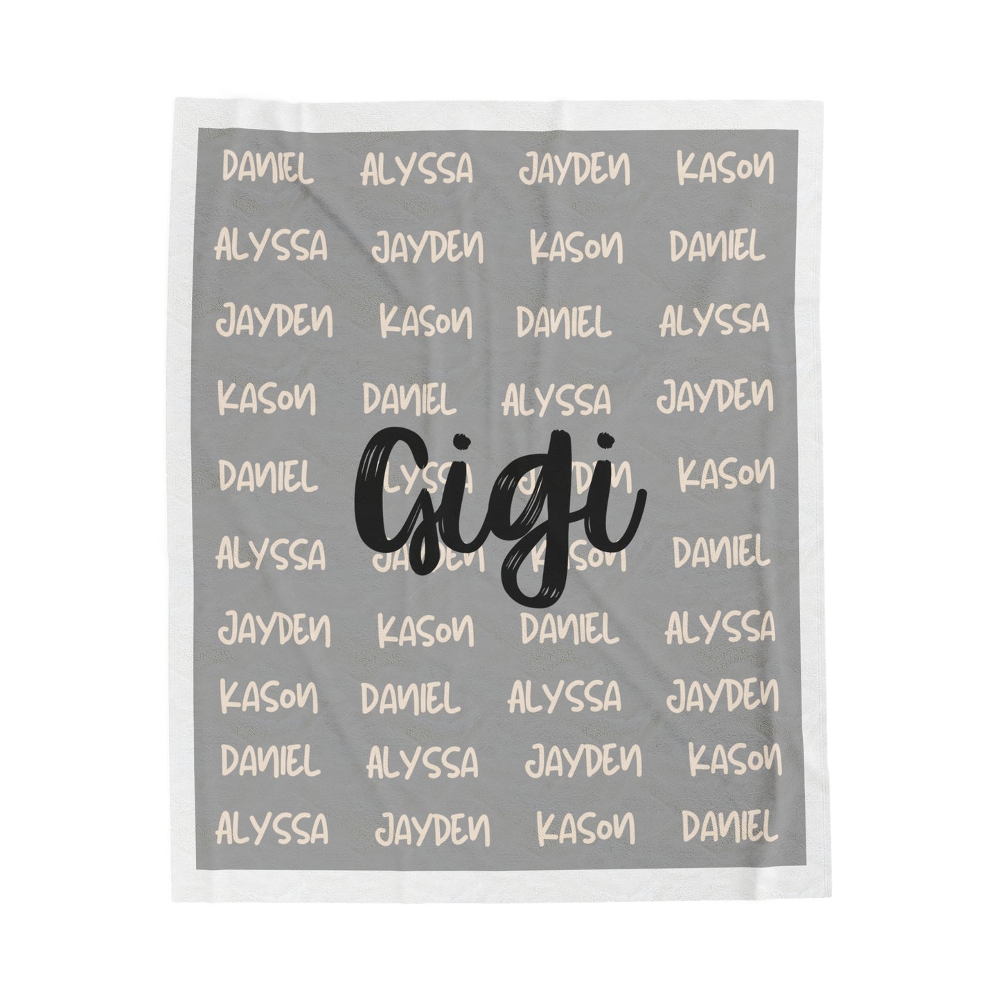 Personalized Name Plush Blanket