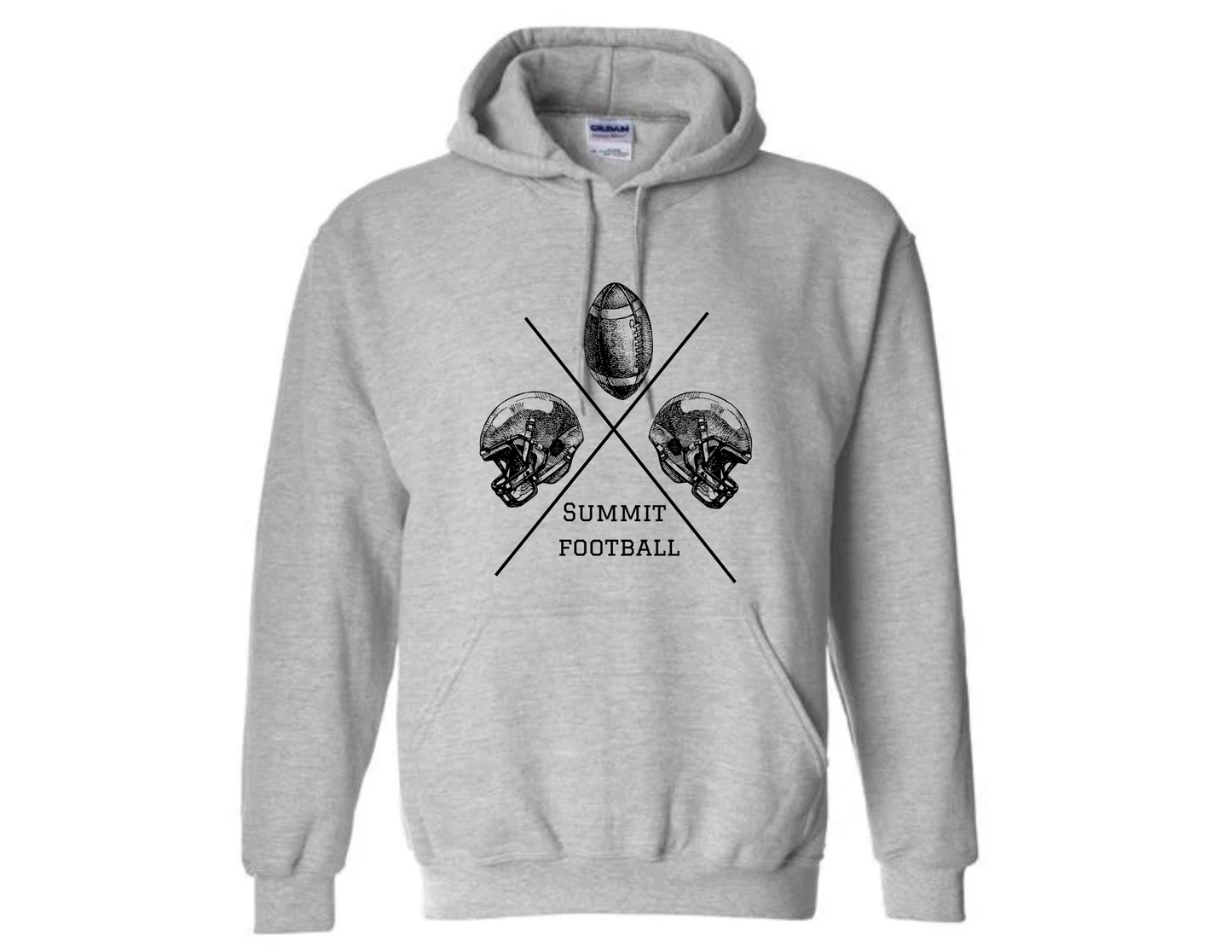 Summit Football Grey T-shirt/Hoodie/Sweatshirt